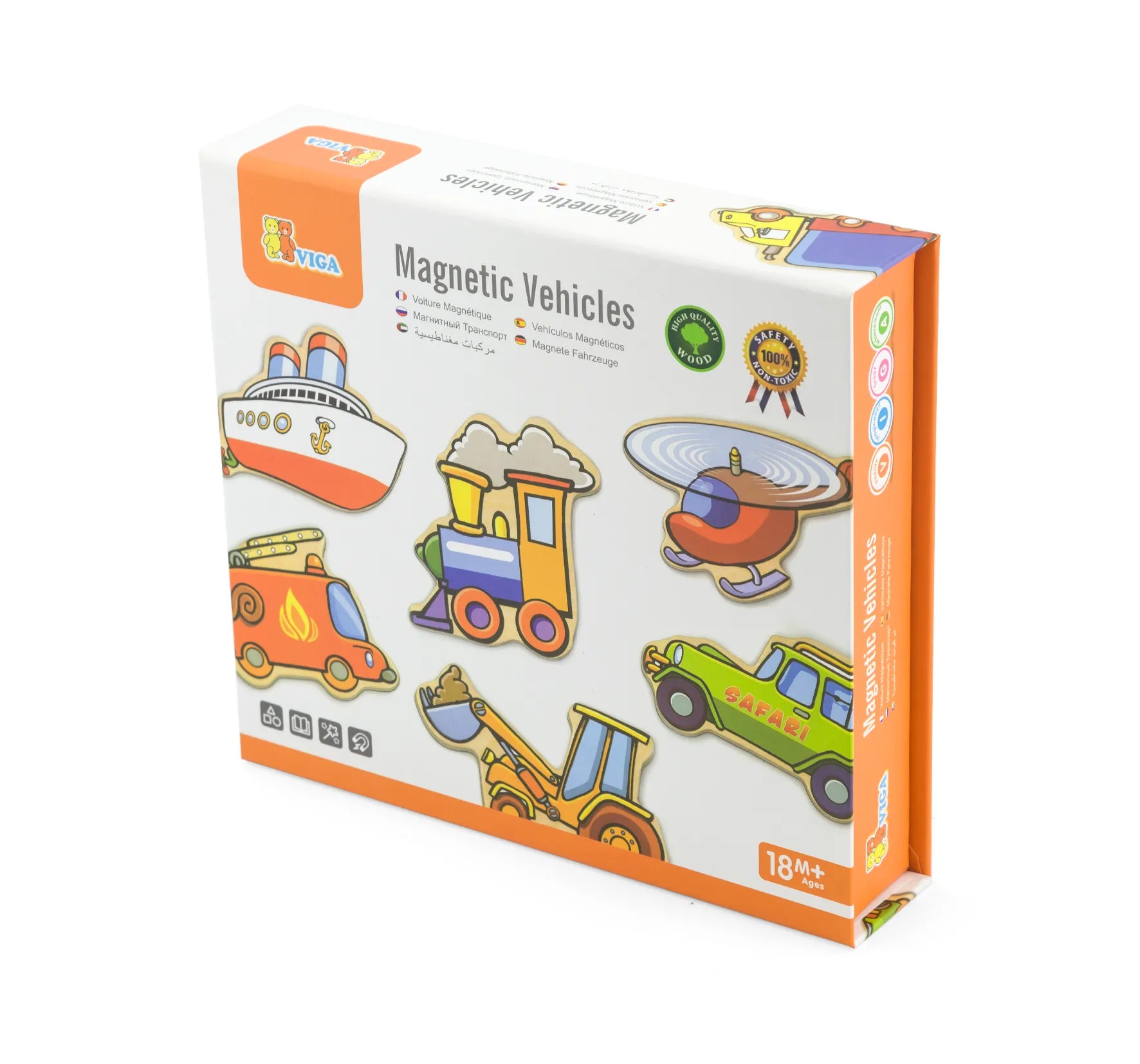 Puzzle magnétique véhicules - 20pcs